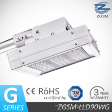 90wg aluminio aleación UL, Dlc, CE, RoHS, CB, GS, Soncap, EMC LED luz de calle